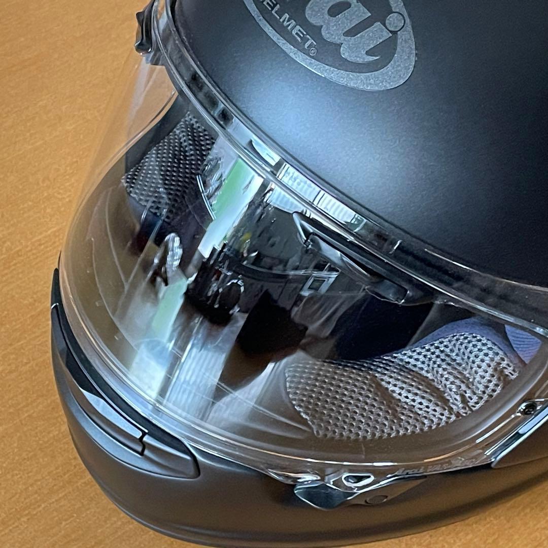 【美品】Arai VECTOR-X フルフェイス ヘルメット フラットブラック
