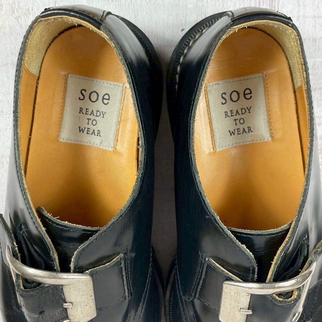 SOE ソーイ One Buckle ワンバックル プレーントゥ