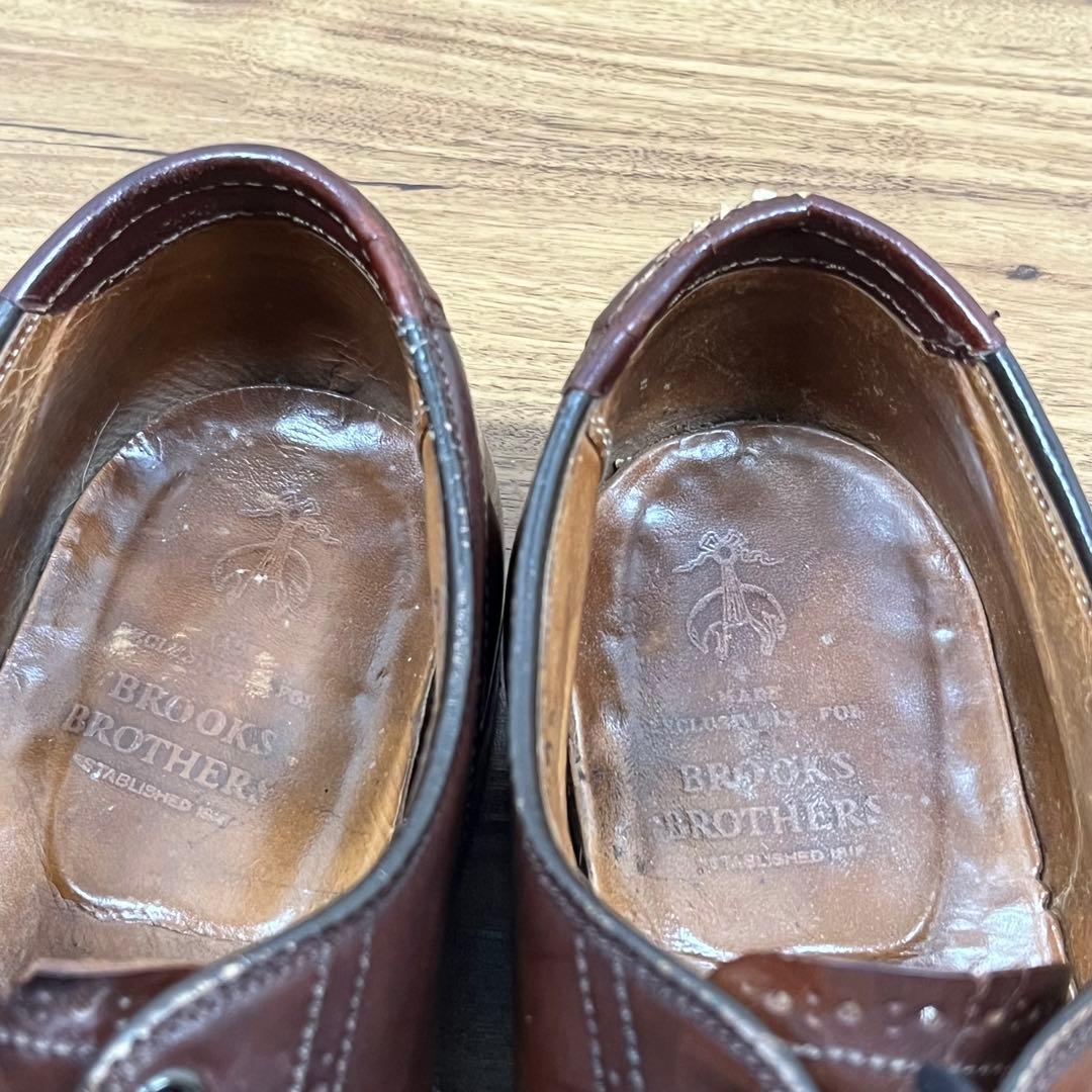 ブルックスブラザーズ　ALDEN シェルコードバン　ウイングチップ　9 1/2