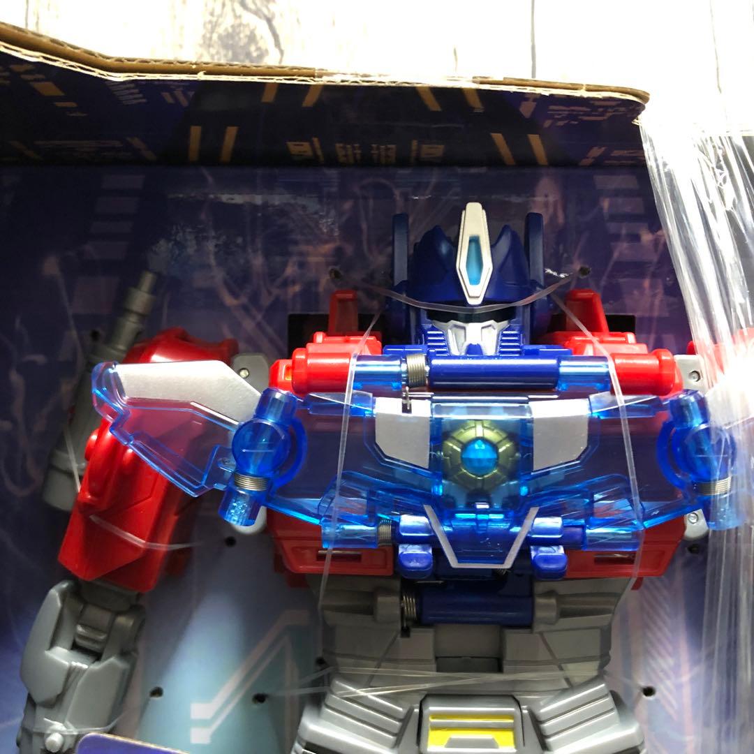 【未開封品】 アルティメットパワーチェンジ オプティマスプライム おまけ付き