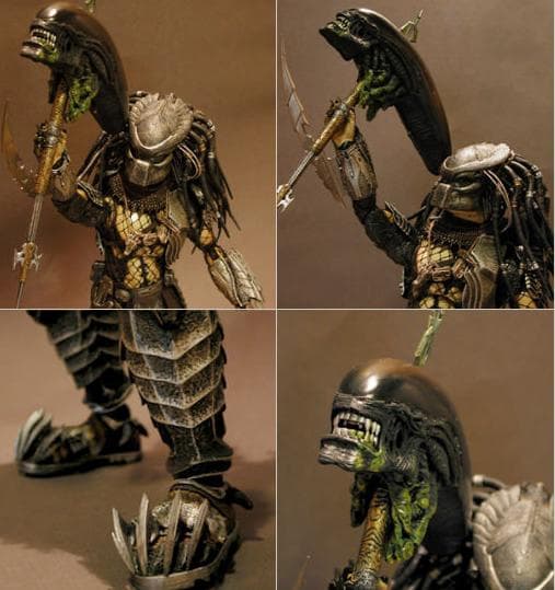 ホットトイズ エイシェント　プレデター　フィギュア　限定