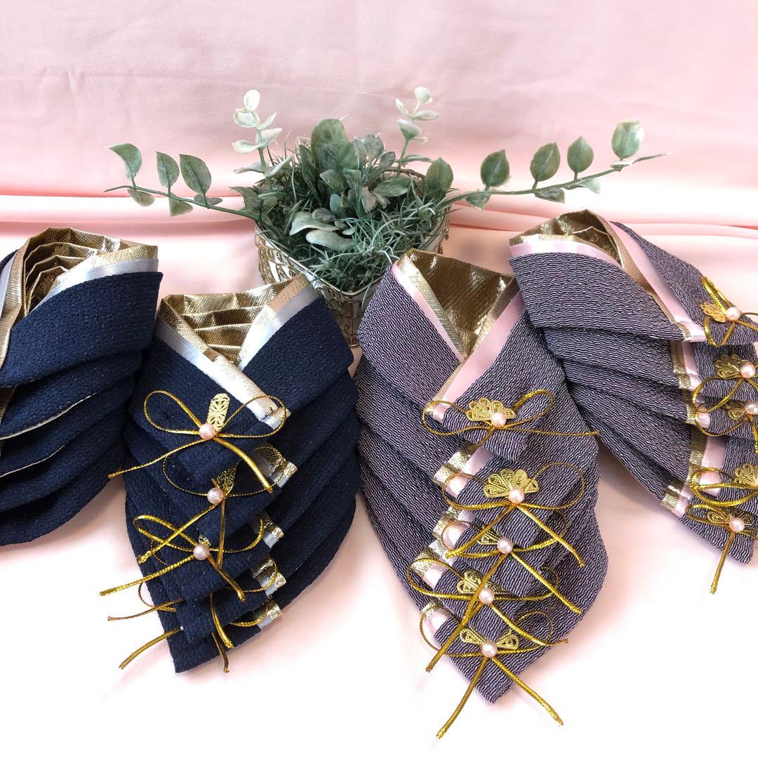 ❤️お雛祭り十二単風ちりめんつけ襟❤️業務用【20本】トリミング