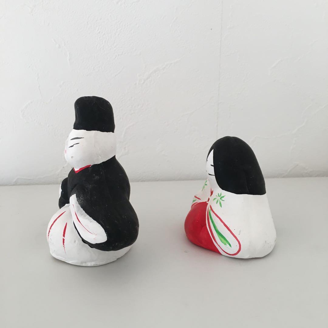 雛人形 北条土人形 れんべい人形 郷土玩具　鳥取県　ひな人形　加藤廉兵衛