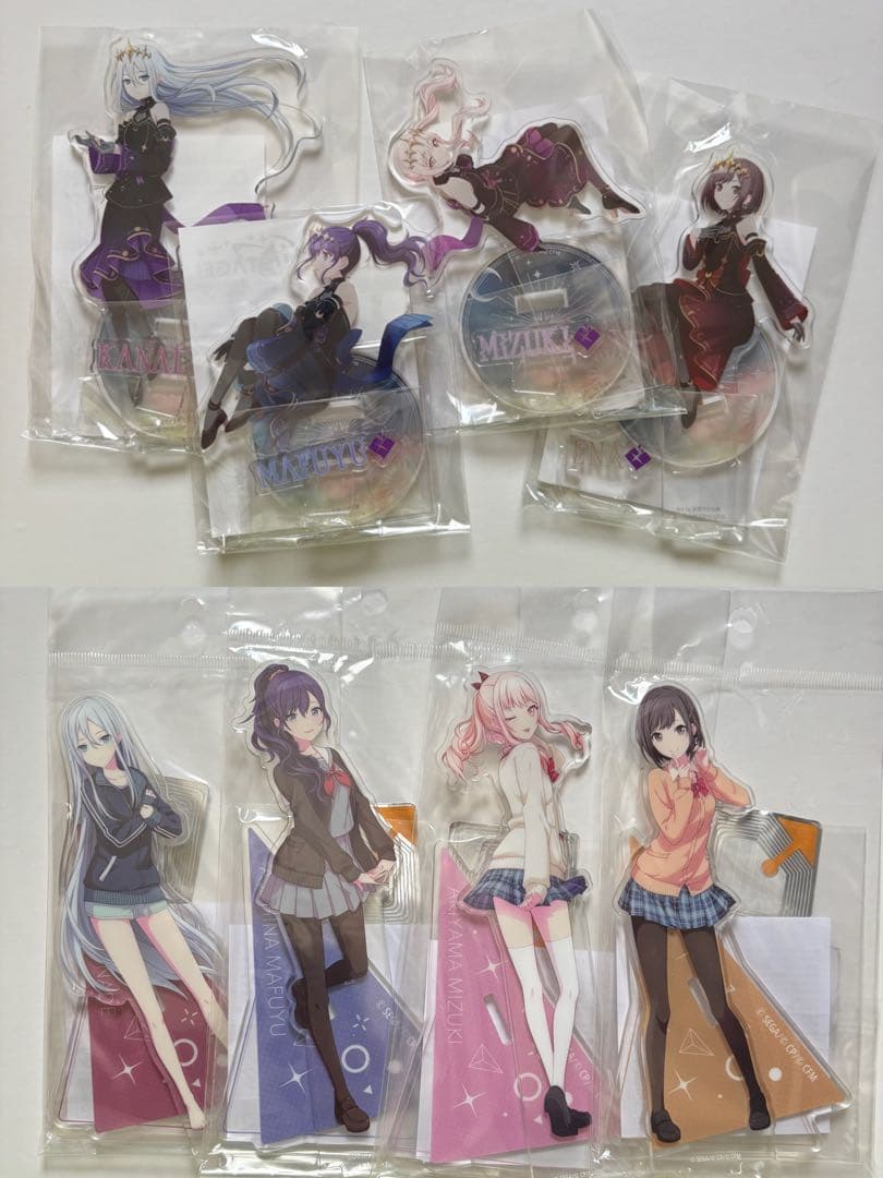 プロセカ アクスタ 宵崎奏 朝比奈まふゆ 東雲絵名 暁山瑞希 27 まとめ売り