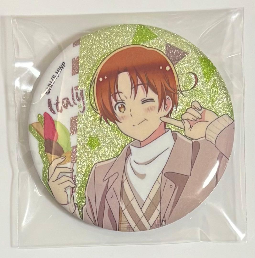 ヘタリア 食べ歩き 缶バッジ イタリア - メルカリ