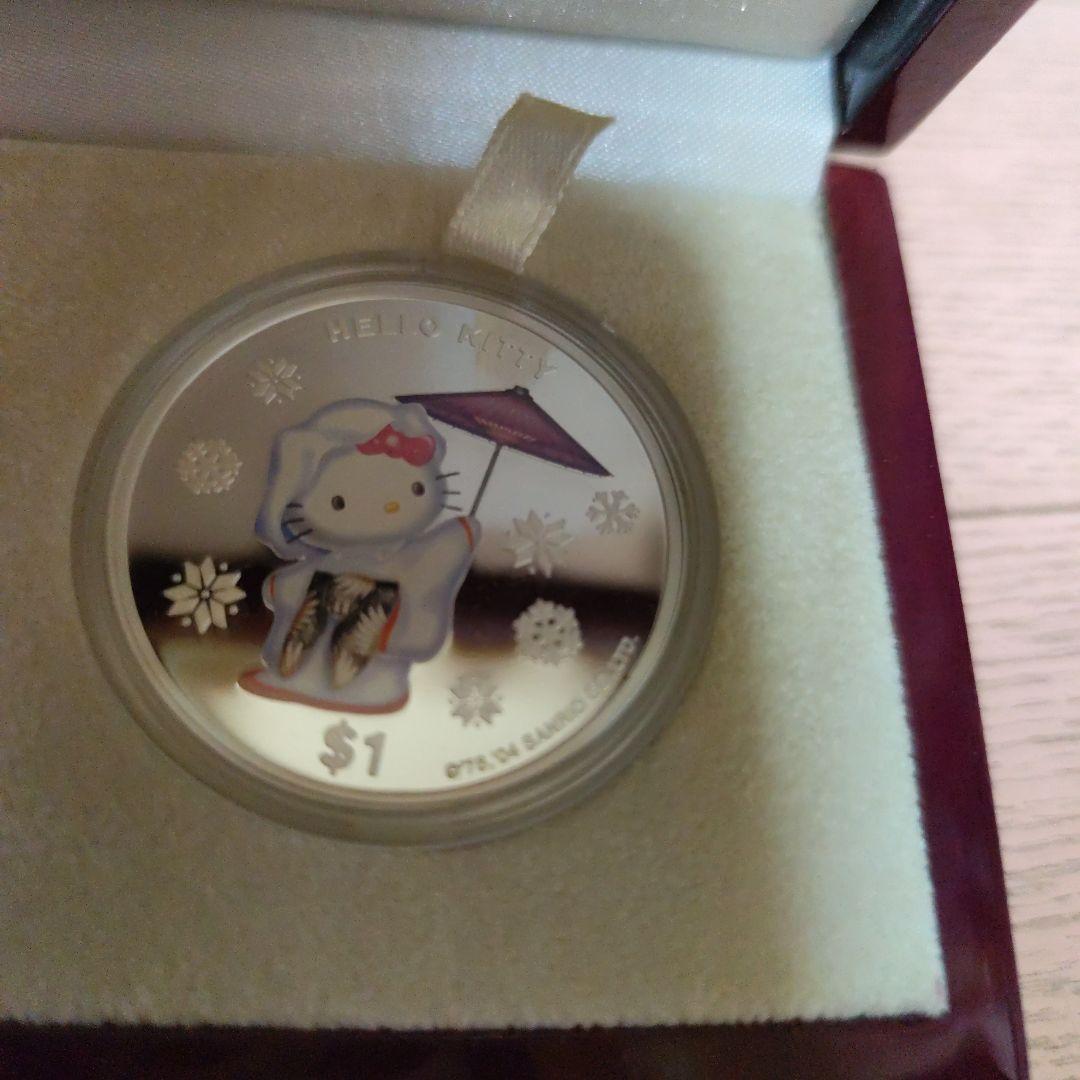 祝30周年記念ハローキティKABUKI銀貨プルーフ3枚セット - メルカリ