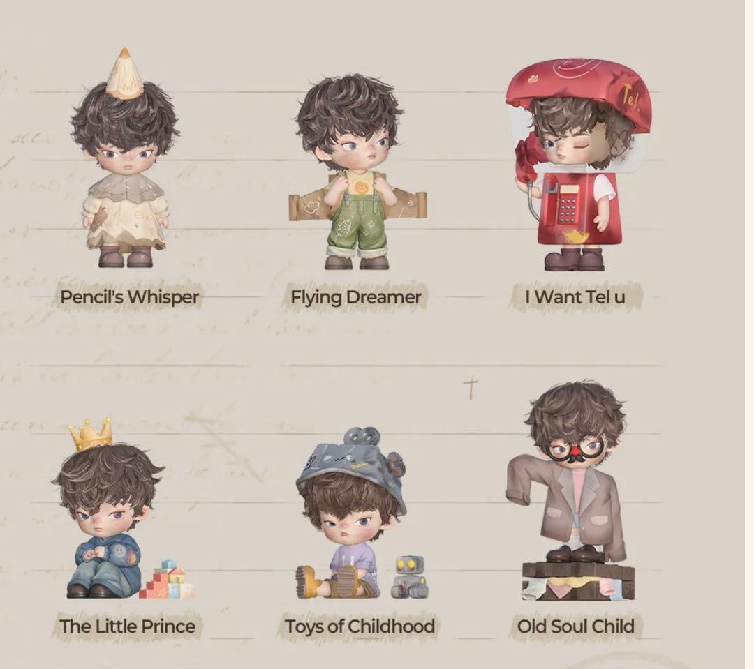 JOTOYS ukio Letters to nowhere Figures