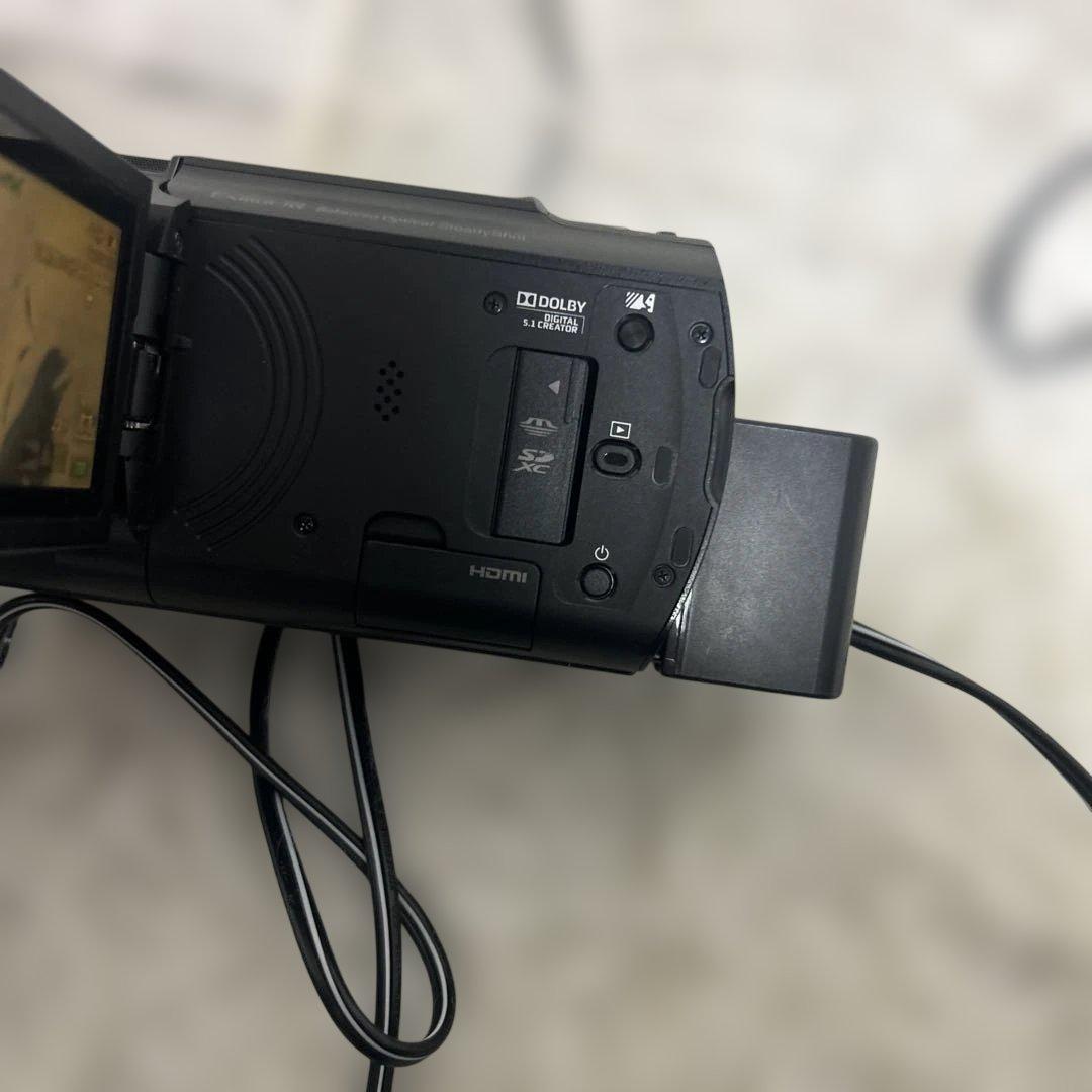 【動作確認済み】ソニー SONY ビデオカメラ FDR-AX40 4K 黒