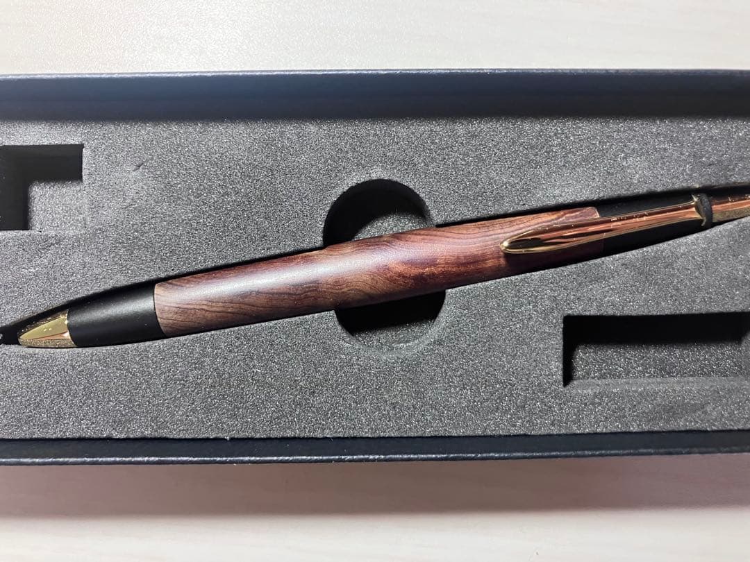 屋久杉工房京シャープペンシル 天然屋久杉【極上泡瘤】無垢シャープペンシル（0.5mm）1本〈文具