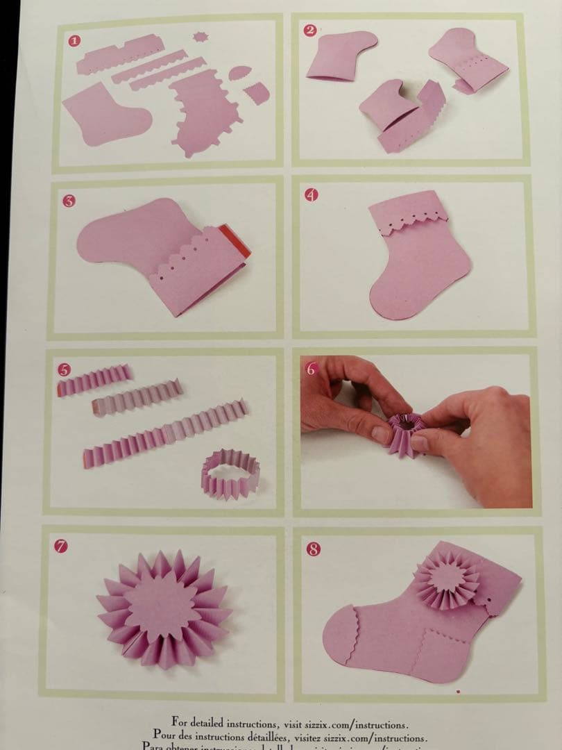 Sizzix Bigz Stocking Gift Holder 658744