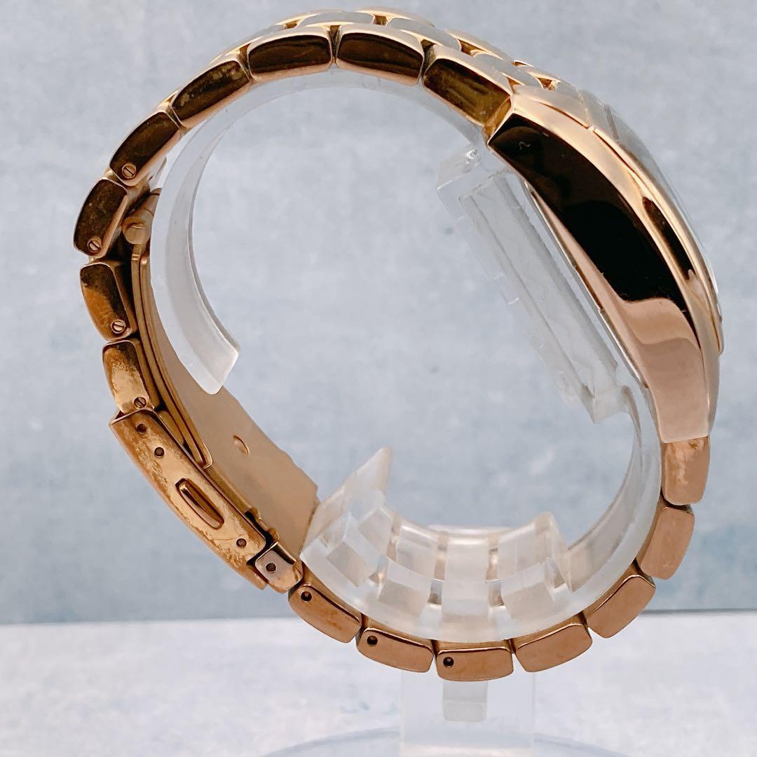 稼動品✨美品 DIESEL ディーゼル スクエア ブラウンボーイズ メンズ腕時計