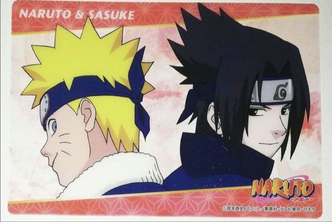 NARUTO ナルト サスケ クリアカード ポップアップショップ