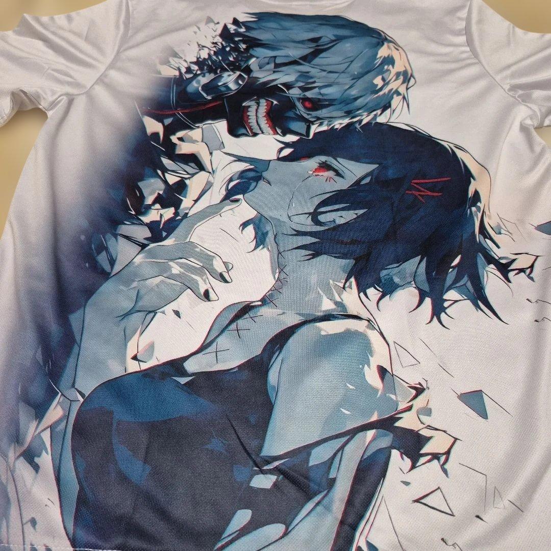 東京喰種アニメキャラクター グラフィック Tシャツ XL