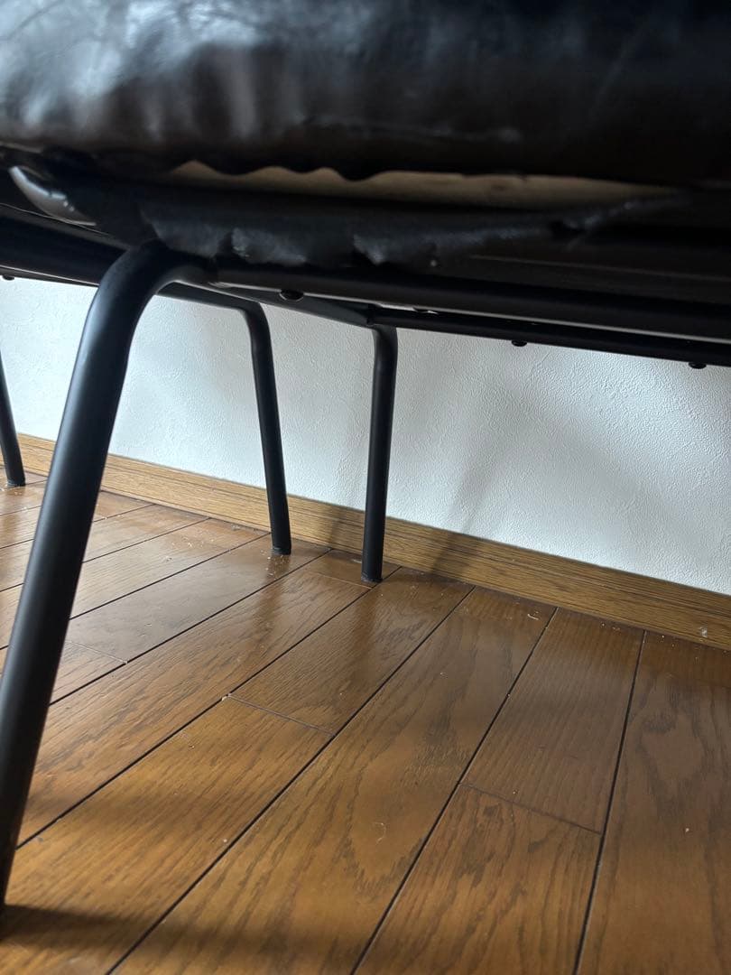 LOWYA（ロウヤ）　ヴィンテージ風ダイニングテーブルセット　大阪府引き取り限定