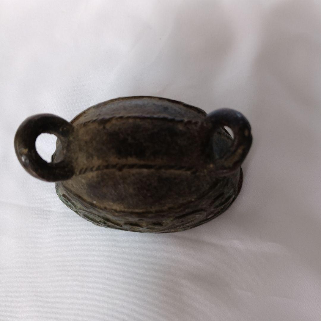 寺院 仏鈴 青銅 ミャンマー アンティーク 牛 カウベル