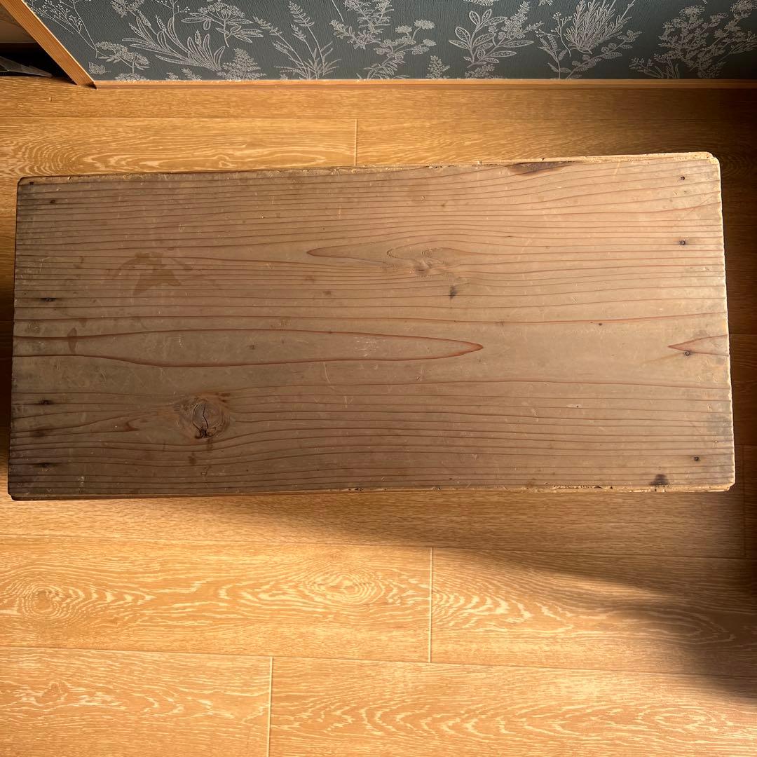 昭和レトロ 餅箱 木箱 もろぶた ばんじゅう 古道具 5枚 蓋1枚 昭和24年