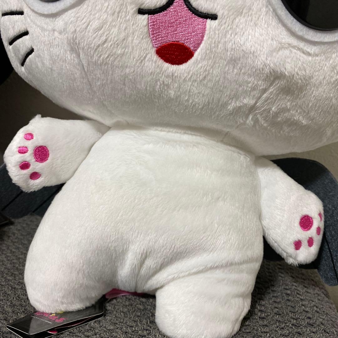 激レア！新品 特大 にゃんぱいあ　にゃてんし　ぬいぐるみ　２体セット　タグ付き