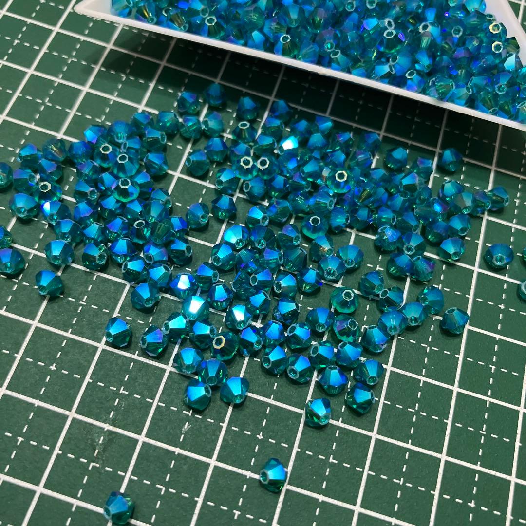 激レア‼️スワロフスキー #5301 4mm ブルージルコンABFC