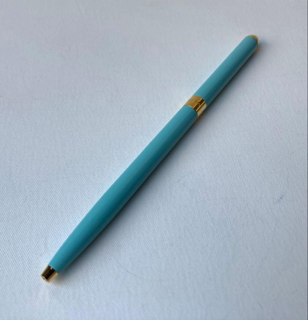 ティファニー ブルーエナメル ピンク 細身 ボールペン 2本おまとめ