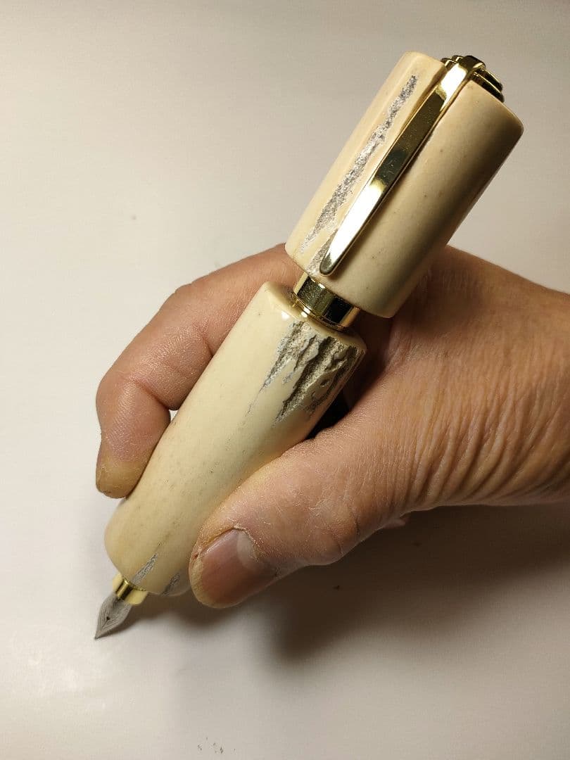 鹿の角】グラデュエイト万年筆（超極太） - メルカリ