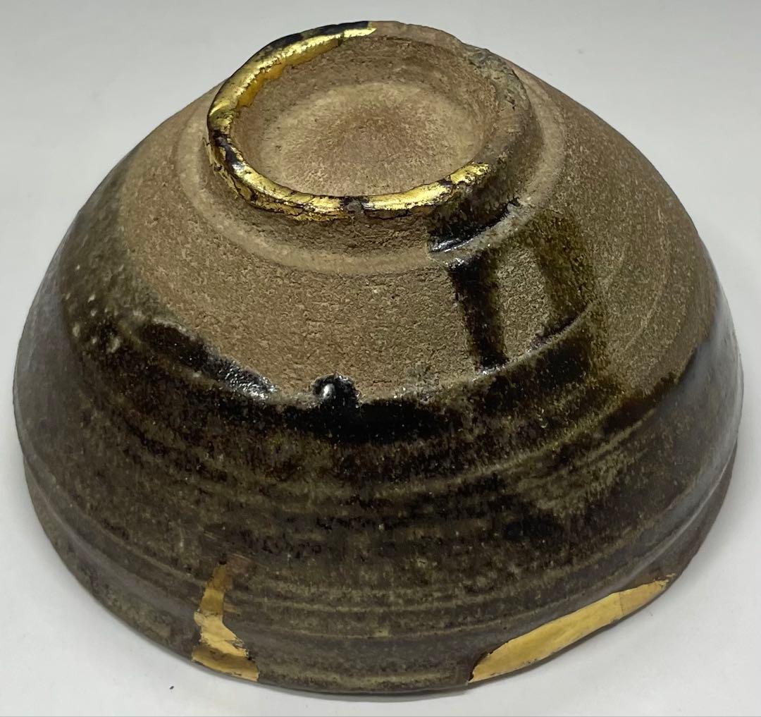 天目茶碗 宋 吉州窯 本金直し 時代箱 Y687