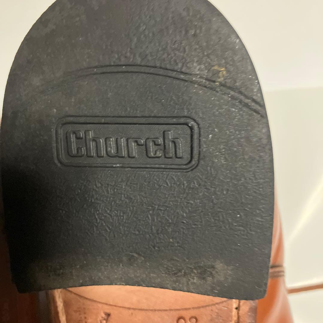 Church's ブラウン ドレスシューズ カスタムグレード