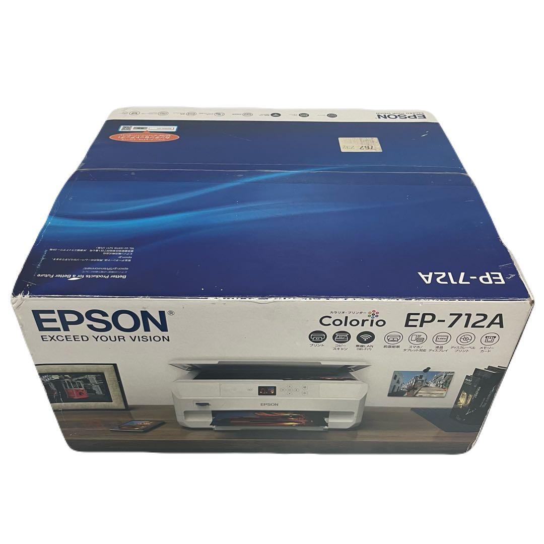 匿名配送】EPSON EP-712A A4カラーインクジェット