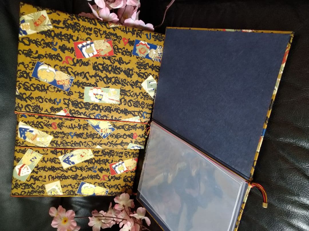 ♥新メーニューに【高級・金彩まとい文字柄・メニューブック】♢9冊