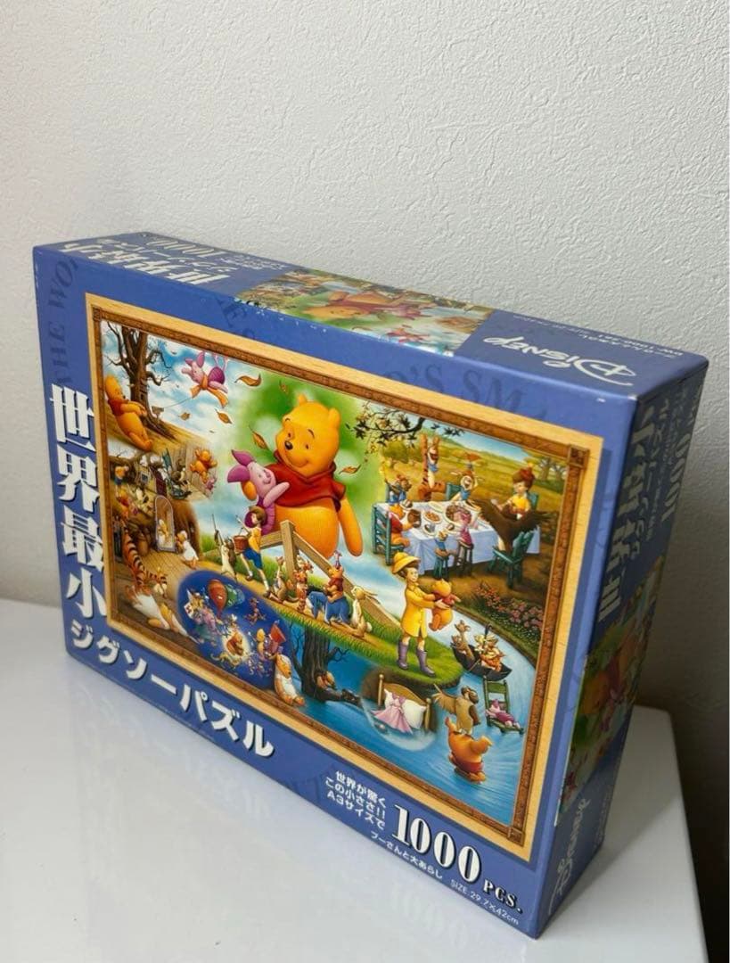 ディズニー 世界最小 ジグソーパズル 1000ピース 100周年 ミッキー