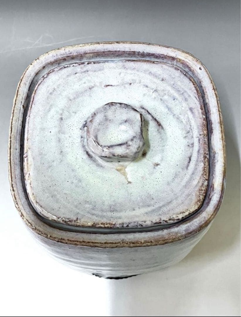 E244 萩焼 正峰窯 水指 小高正峰 茶道具 茶器