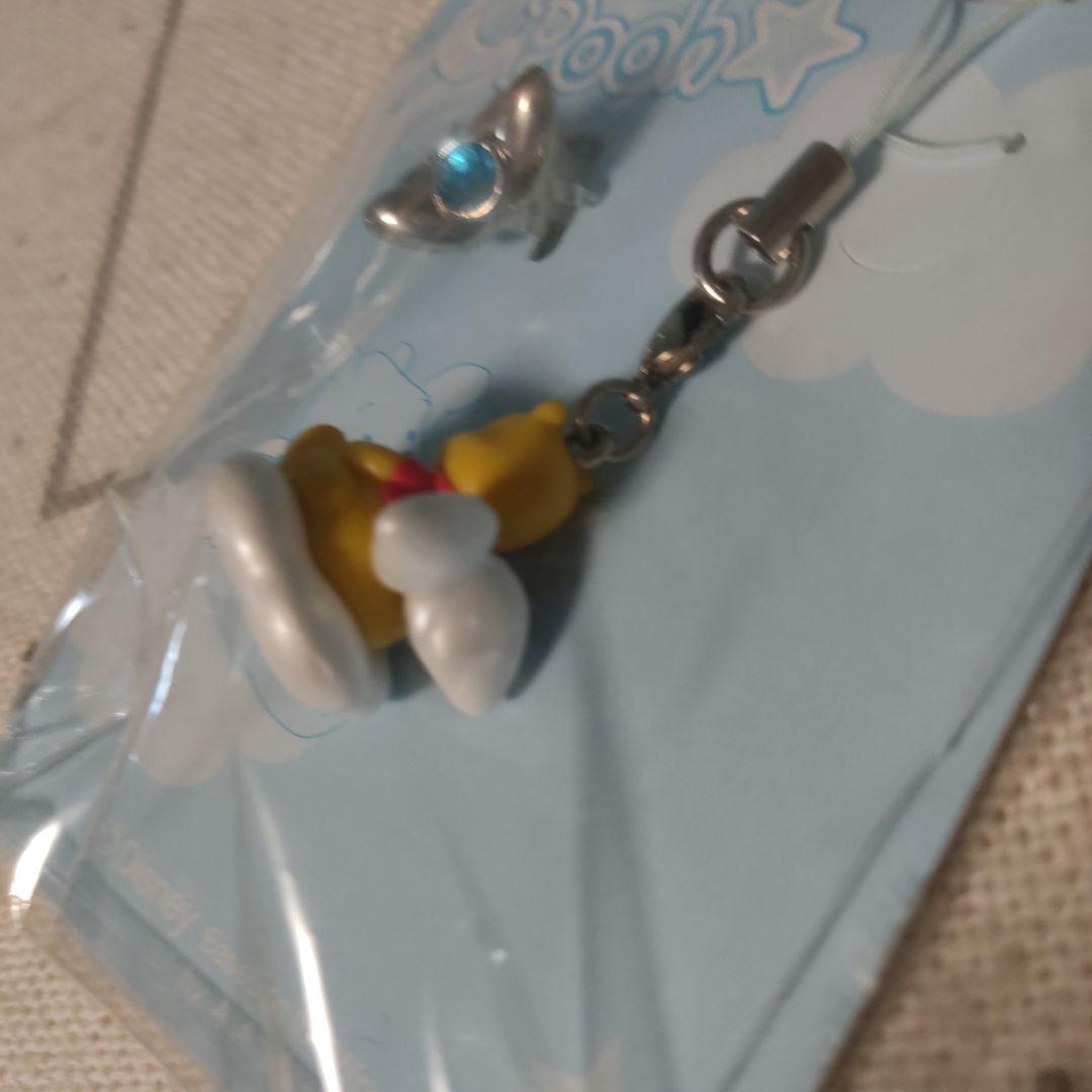 プーさん 誕生石 ストラップ BIRTH　STONE 9月 サファイヤ