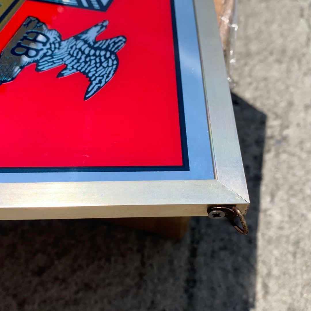 54×46cm　バドワイザー　パブミラー　Budweiser 鏡