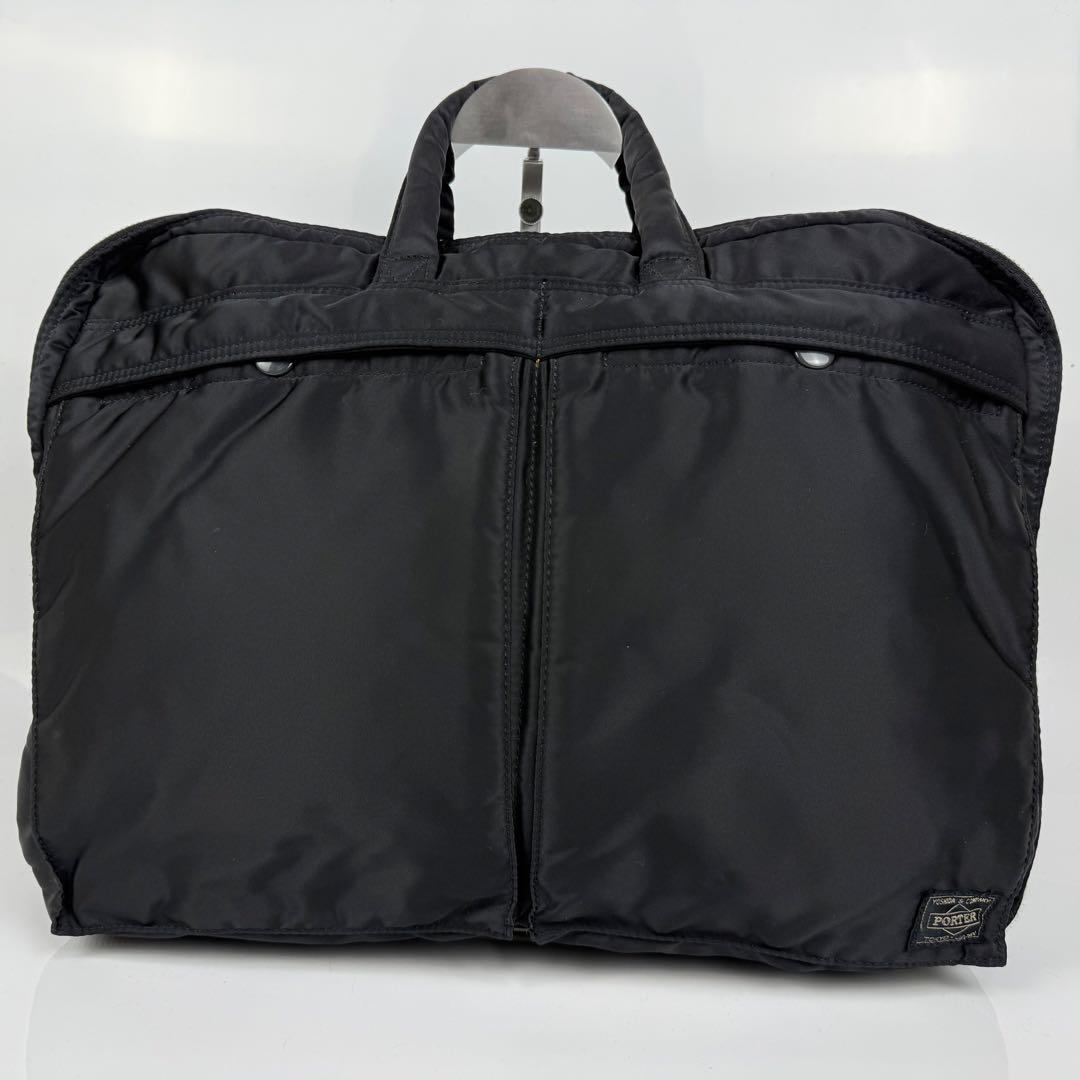 【A4対応/美品】PORTER ポーター タンカー 2WAY ビジネスバッグ 黒