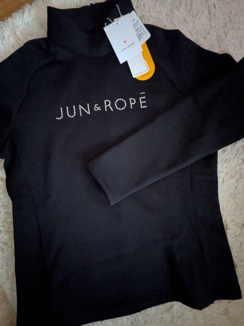 【新品タグ付】 ジュンアンドロペ 裏フリース プルオーバー 定価19800円