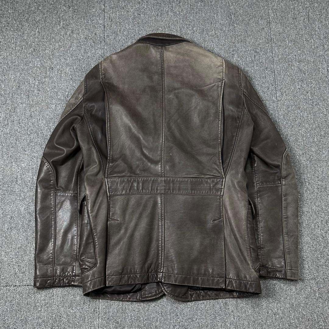 90s 00s 羊革 レザージャケット 本革 301 archive - メルカリ