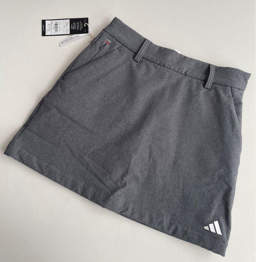 新品タグ付⛳️アディダスゴルフ　中綿ベスト＆裏起毛スカートセット　S