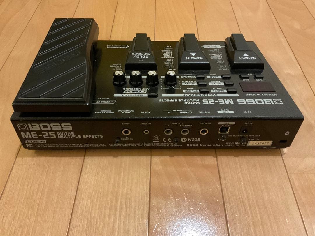 BOSS マルチエフェクター ME-25