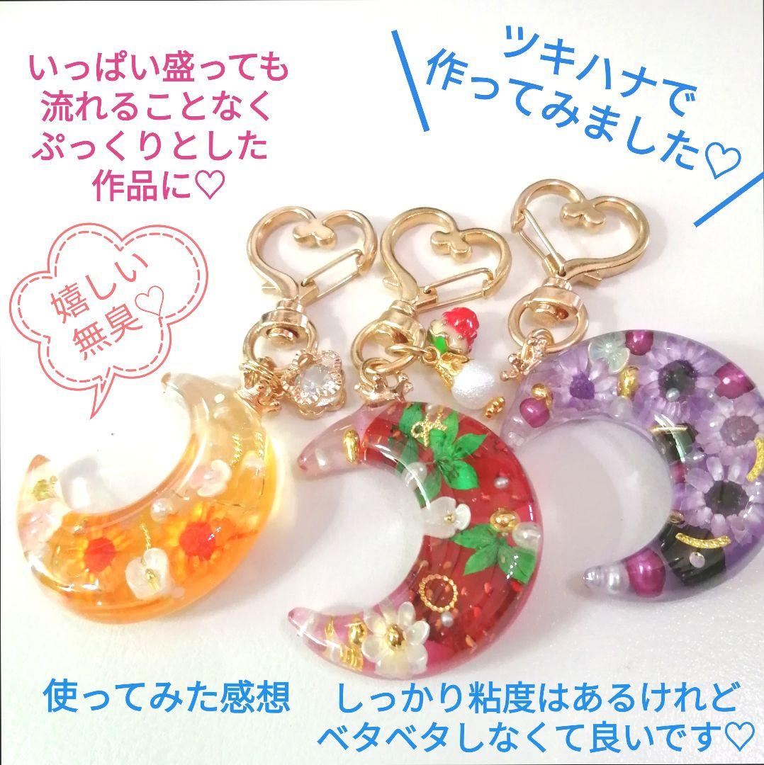 専用レジン液 フルール8本、ツキハナ2本、コーティング剤つき✩.*˚