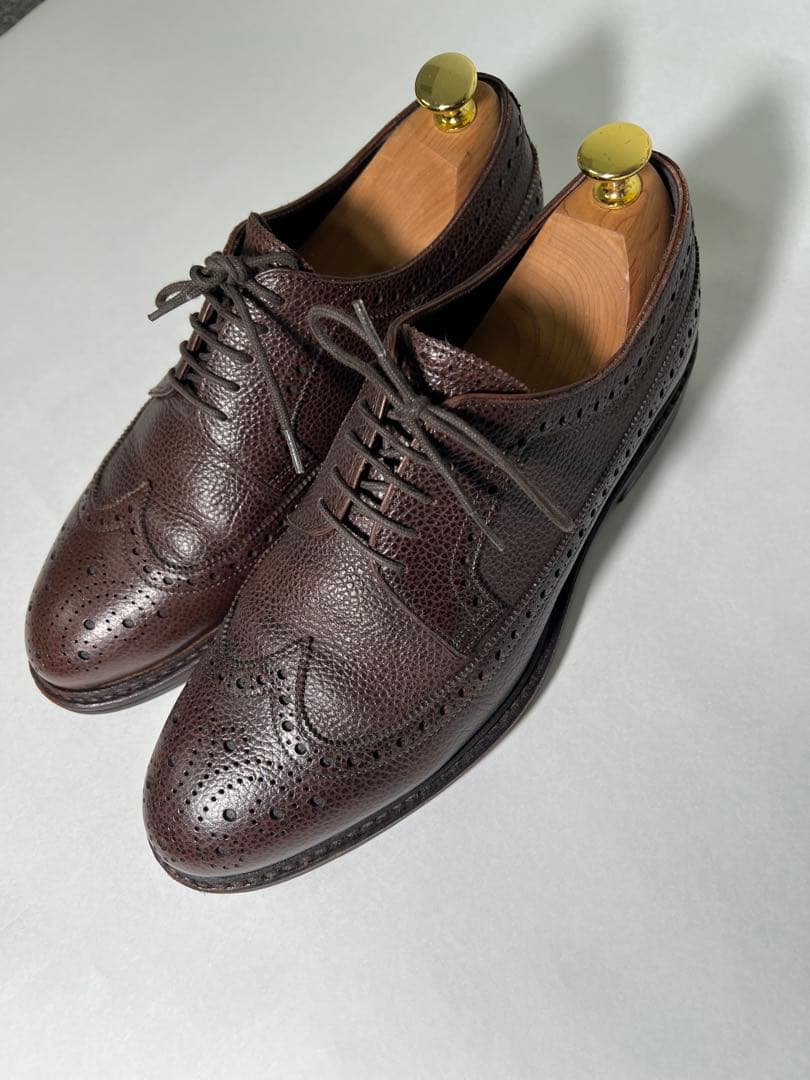 ジャランスリワヤ 98652 EDWARD ウイングチップ 8 茶 ダイナイト