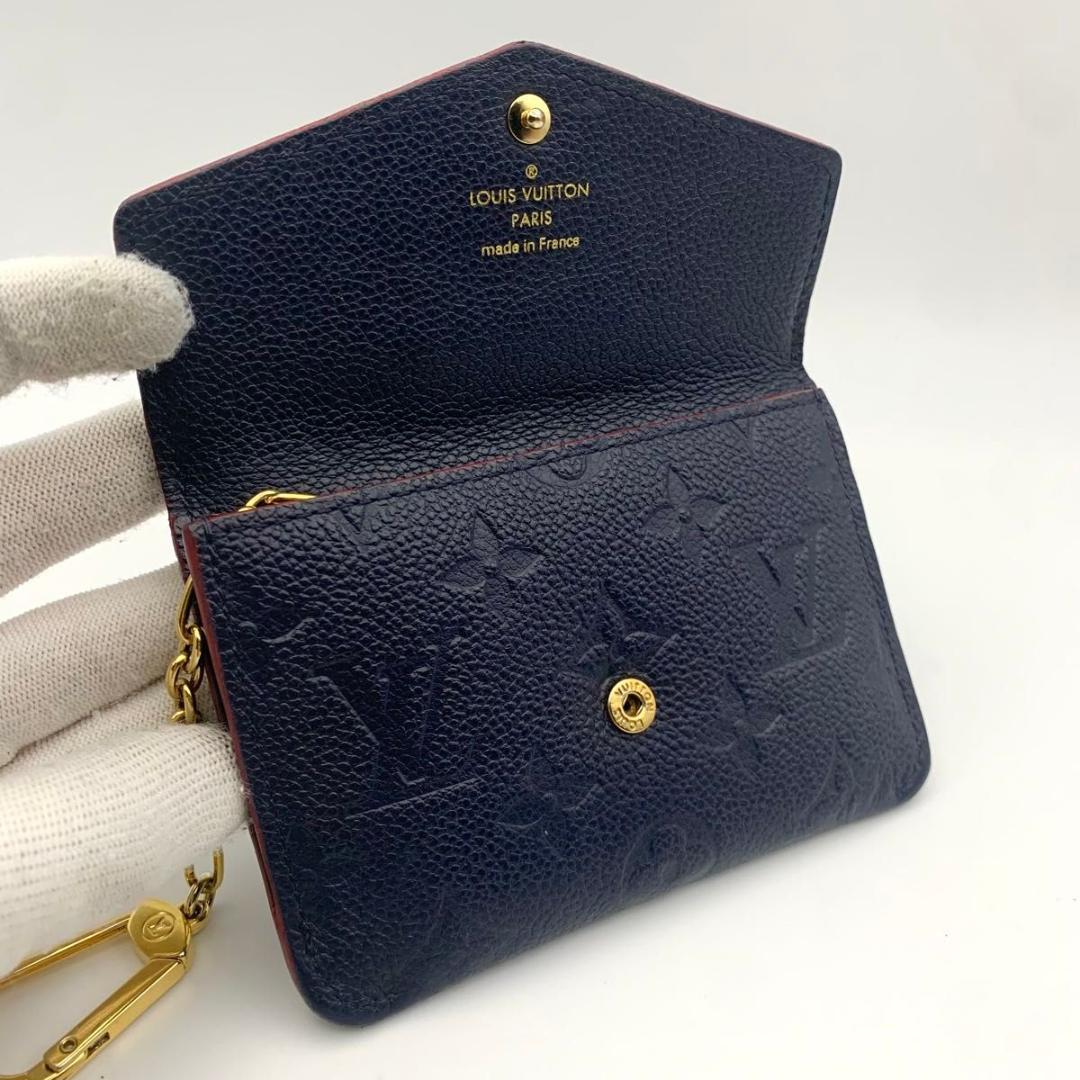 鑑定済み ルイヴィトン ポシェットクレ 財布 ケース 小銭 アンプラント