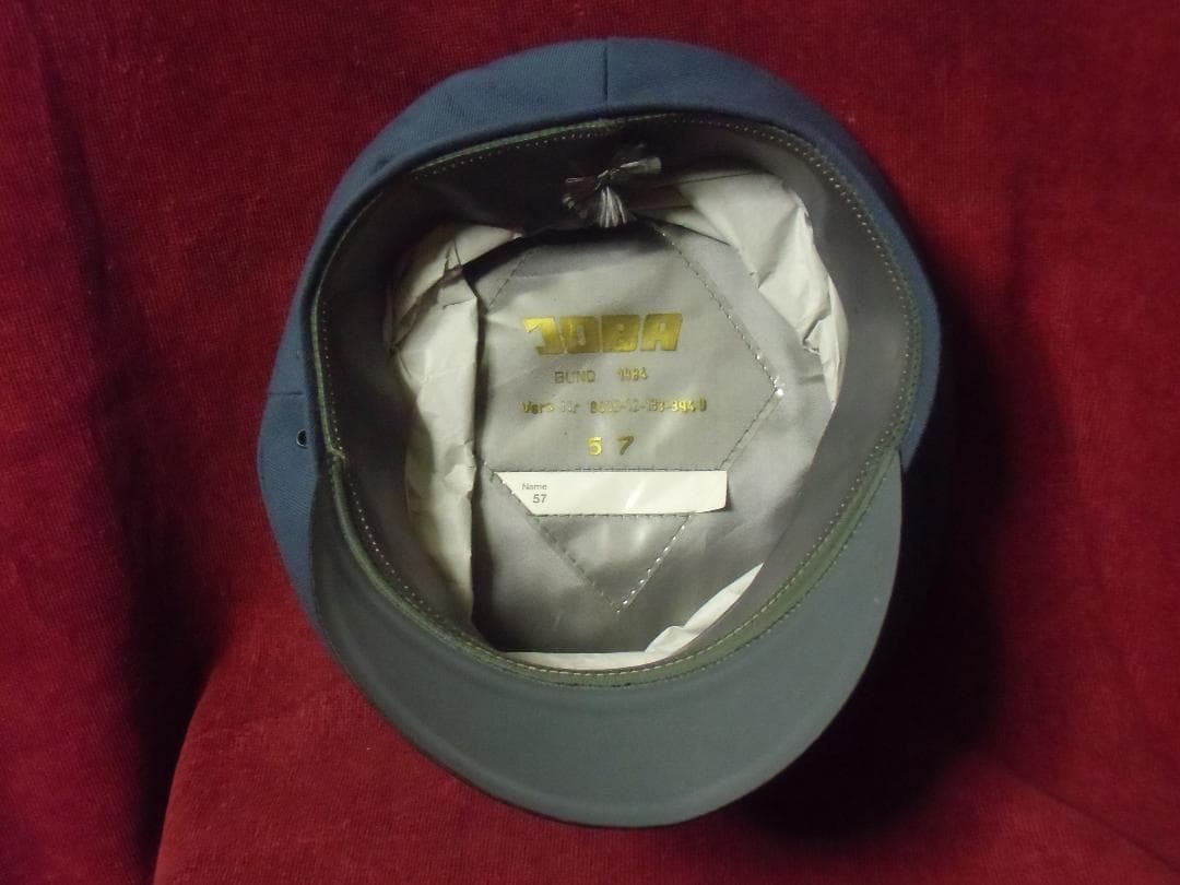 ＢＲＤドイツ連邦共和国＊ＴＨＷ/技術支援機関制帽＊５７ｃｍ（実物）