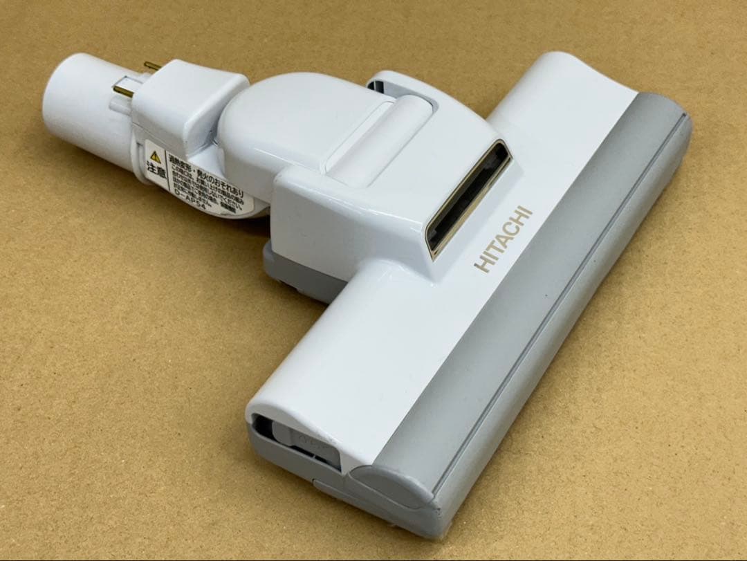 希少 新型 日立 掃除機 ホワイト 白 ヘッド 回転ブラシ D-AP54 美品