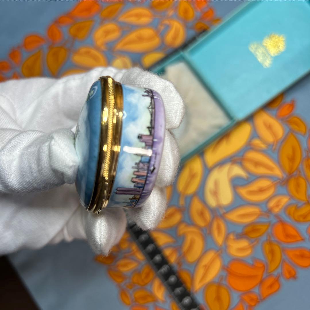 HALCYON DAYS 自由の女神像 ティファニーデザイン 小物入