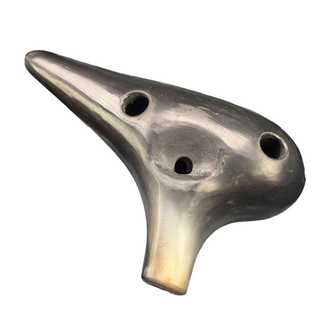 CANTARE オカリナ 2G アルトG管 黒陶器 一点物