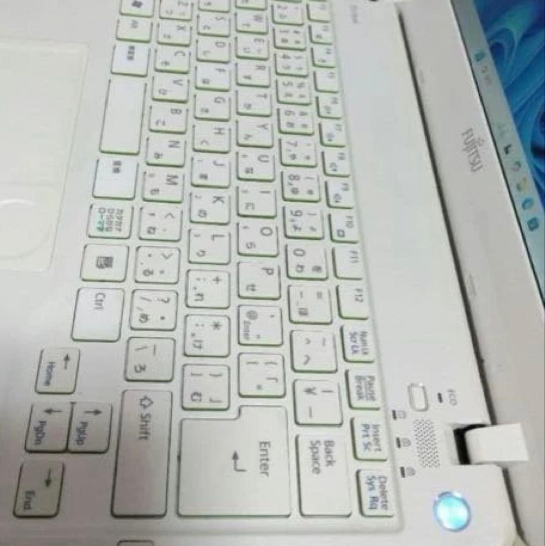 i5白ノートパソコン✨windows11大容量すぐ使える初期設定済カメラ