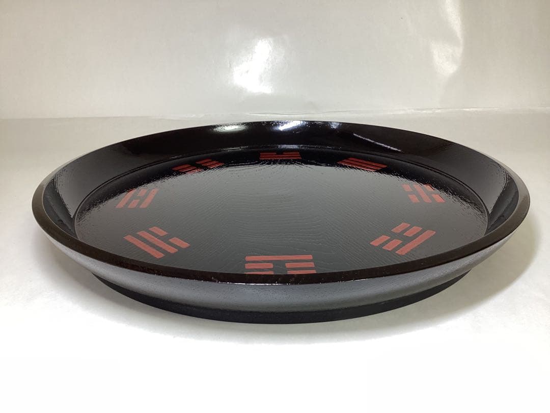 茶道具 古物品 八卦盆 柿合 箱なし