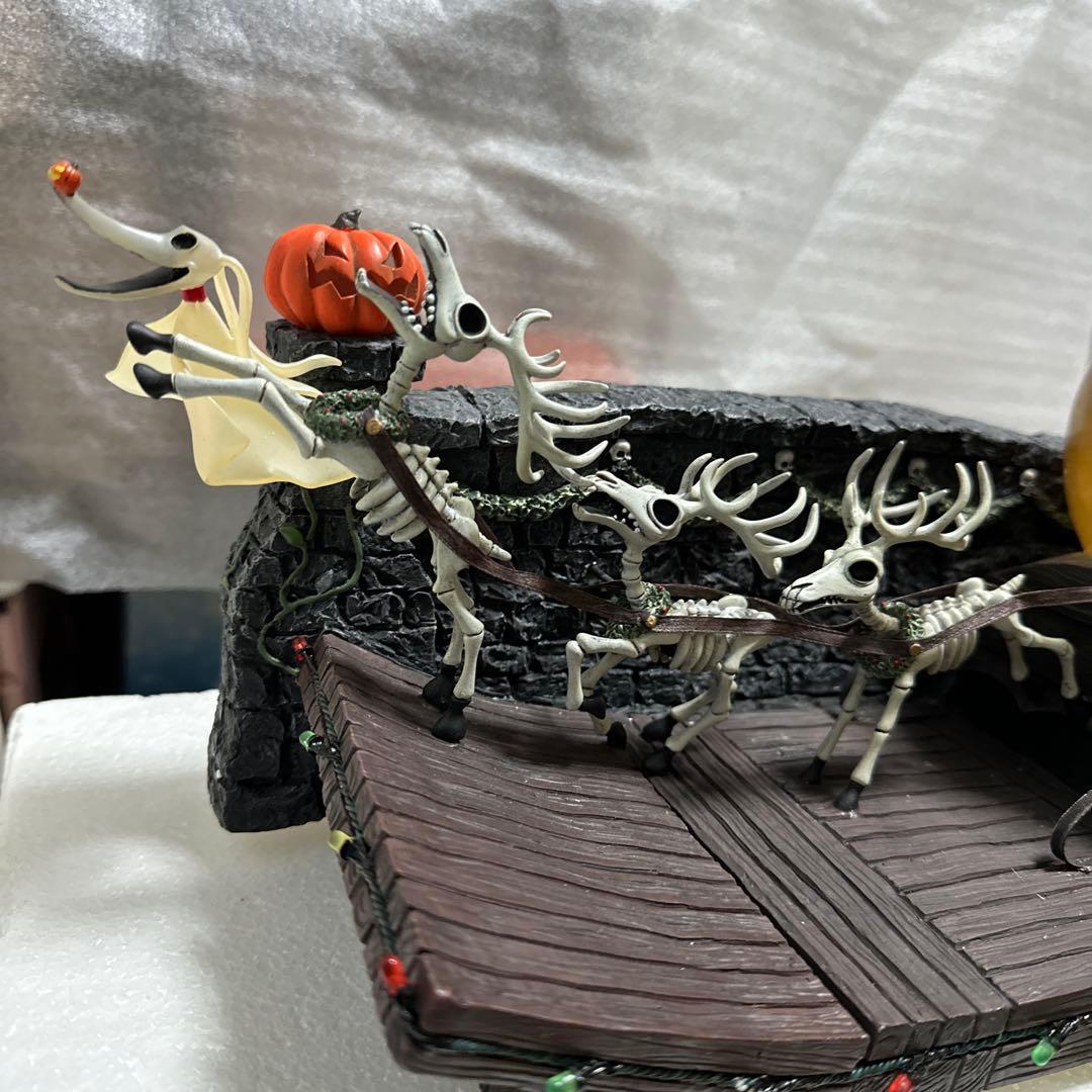 ディズニー　ナイトメアビフォアクリスマス　ジャック・スケリントン スノードーム