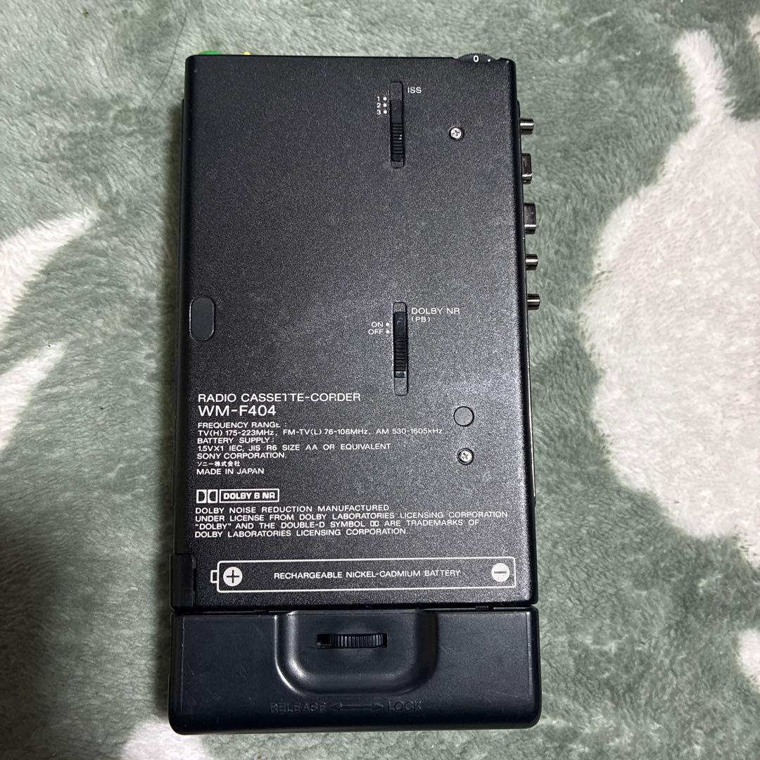 ジャンクSONY WALKMAN FM/AM カセットプレーヤー WM-F404 - メルカリ
