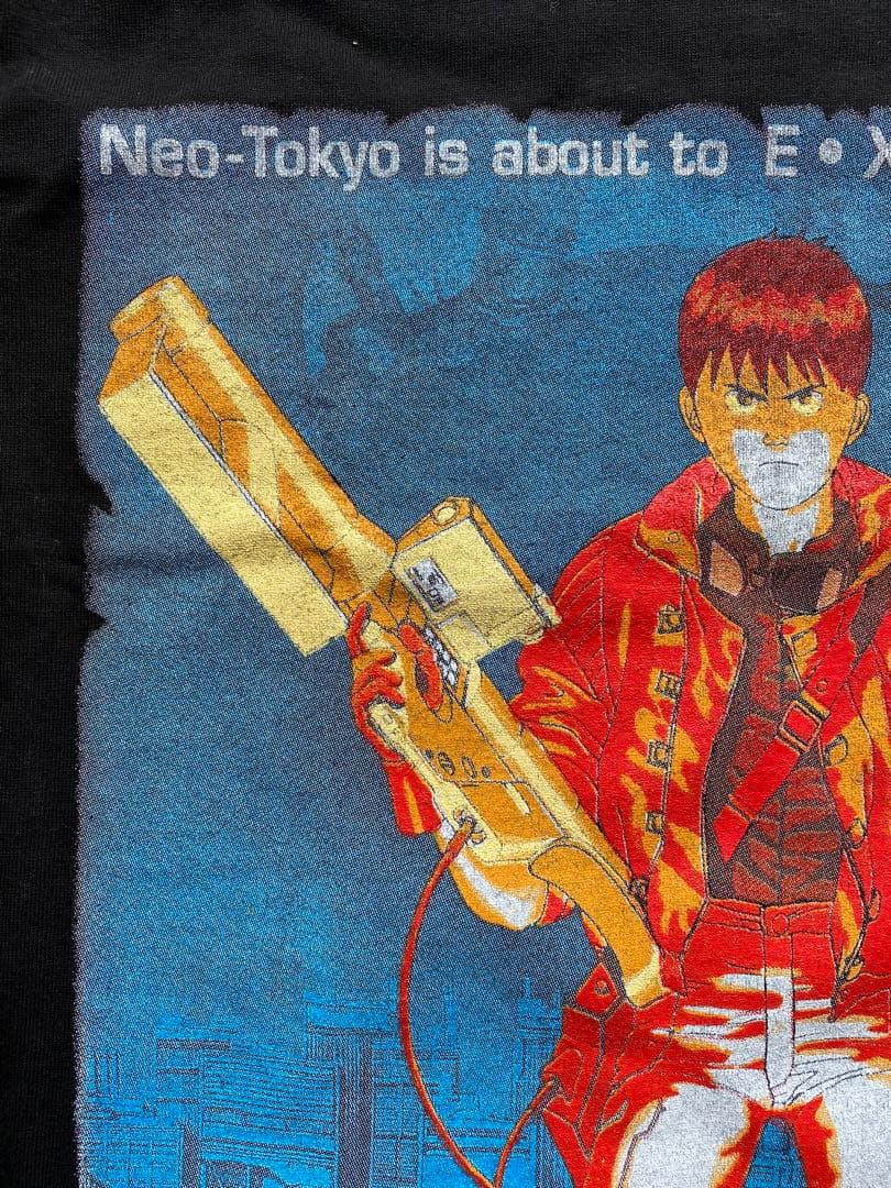 80s AKIRA 金田 Tシャツ M FashionVictim ドライロット