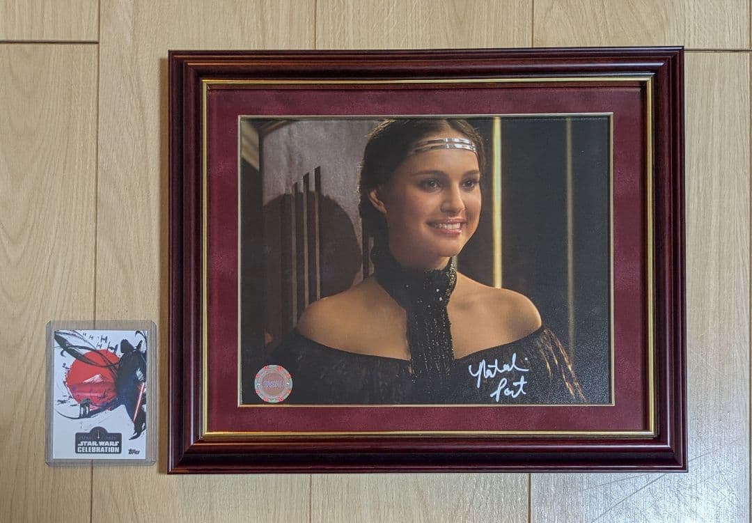 1/16迄出品　STARWARS　ナタリー・ポートマン　直筆サイン　SWAU